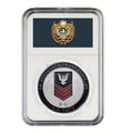 U.S. NAVY COIN: E6 PETTY OFFICER FIRST CLASS Come With Case