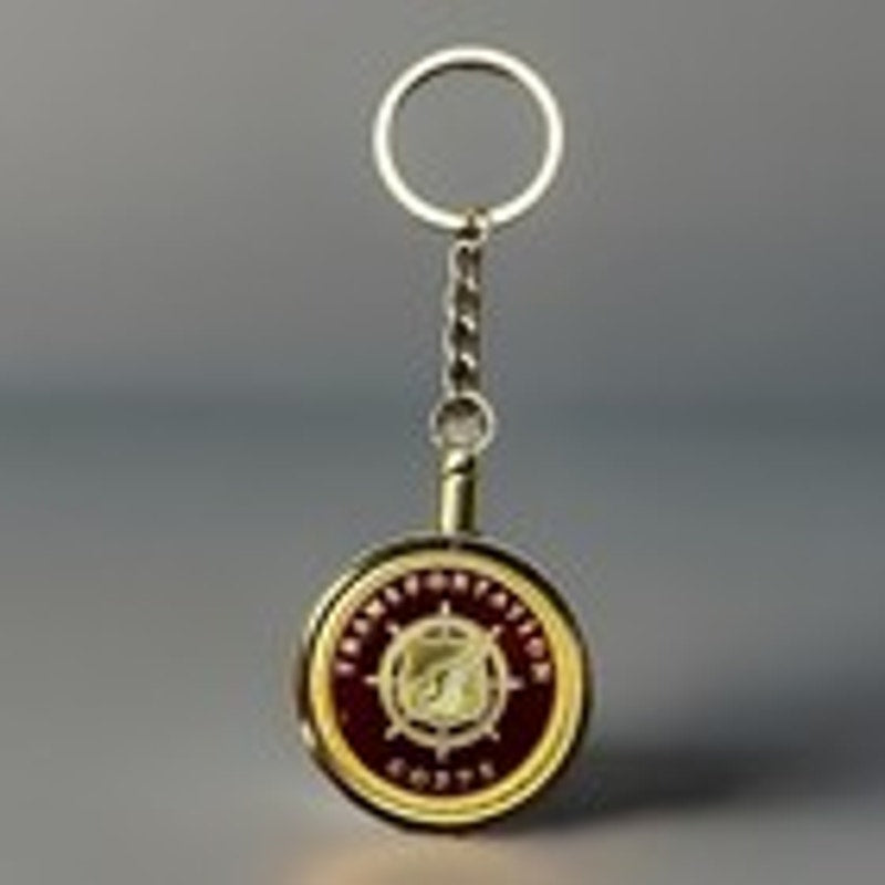 ARMY TRANSPORTATION CORPS 1.5” CHALLENGE COIN KEYCHAIN. FAST SHIPPING!