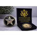 United States Secret Service Coin President Challenge w/ Retirement Award