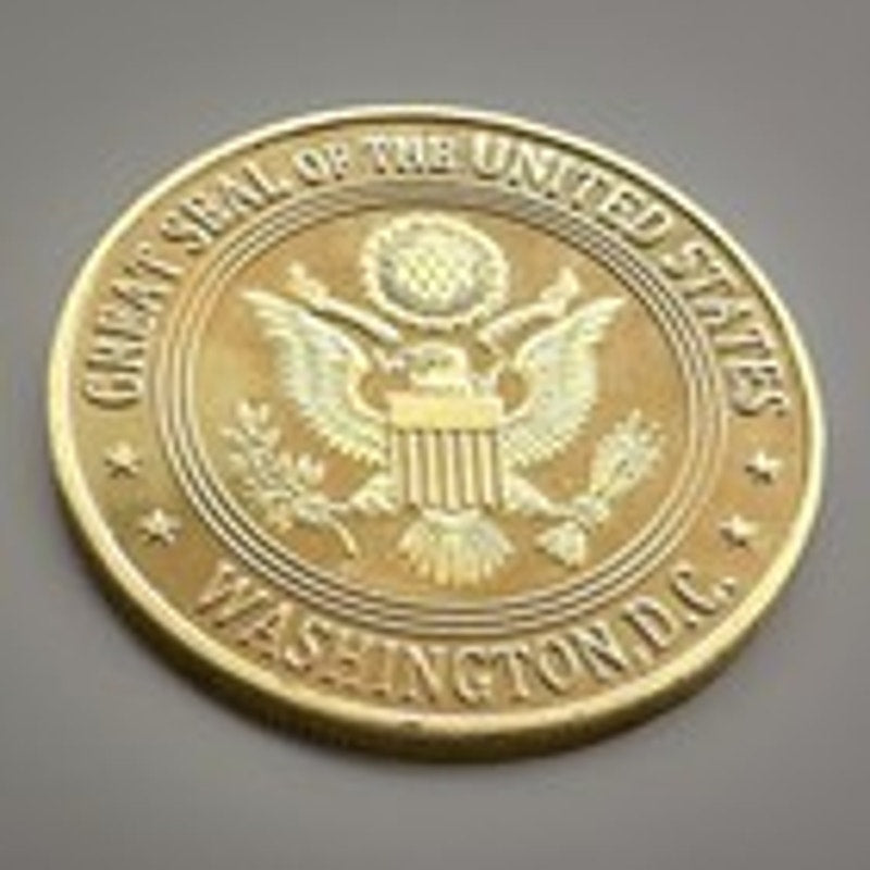 Department of Energy (DOE) Challenge Coin With Blue Velvet Case. Fast Shipping!