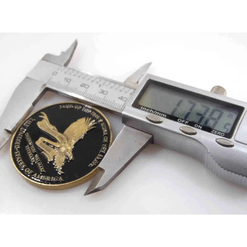Rare UNITED STATES LAND OF THE FREE HOME OF THE BRAVE w/ Retirement Award