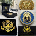 DEA UNITED STATES DRUG ENFORCEMENT ADMINISTRATION Coin W/ Retirement Award