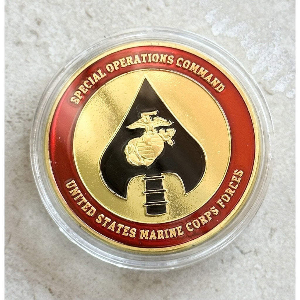 MARSOC - Marine Corps Special Operations Command Presidential Gift Box Coin