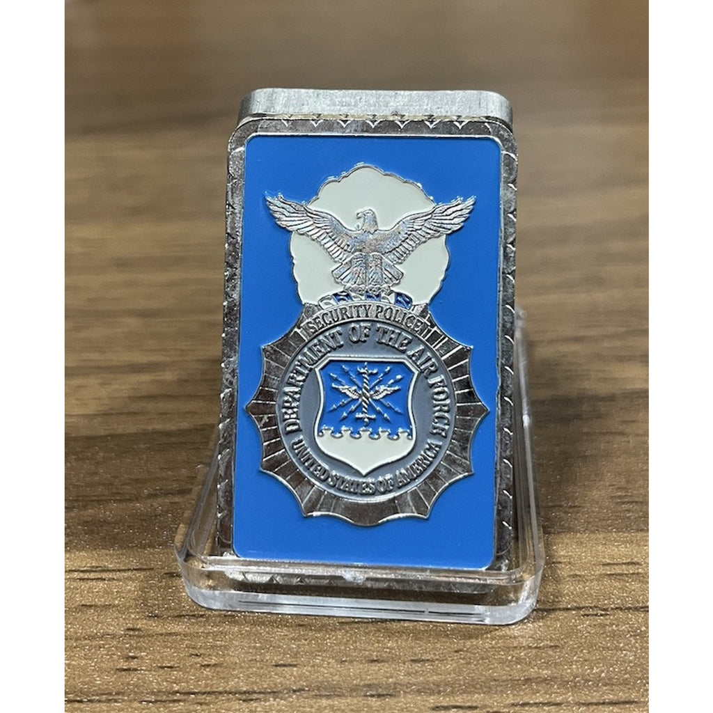 United States AIR FORCE USAF SECURITY FORCES Challenge coin (BAR)