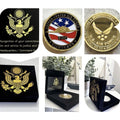 U S AIR FORCE F-117 NIGHTHAWK Challenge Coin USA AF