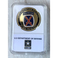 US ARMY TEN X INFANTRY 10th MOUNTAIN DIVISION FORWARD COMBAT Coin