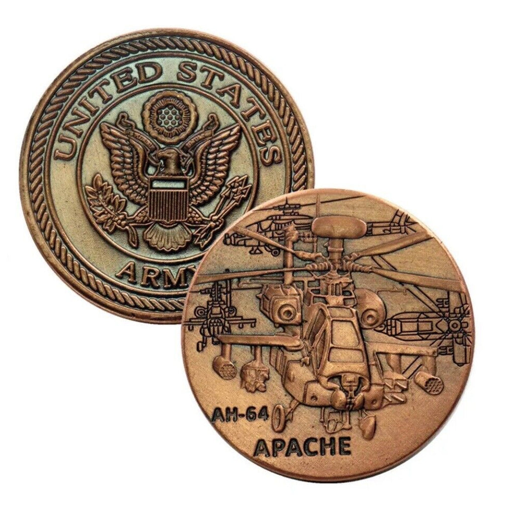 U.S. ARMY Aviation AH-64 APACHE, CHALLENGE COIN