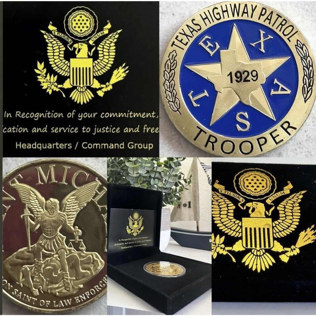 TEXAS HIGHWAY PATROL Challenge Coin USA
