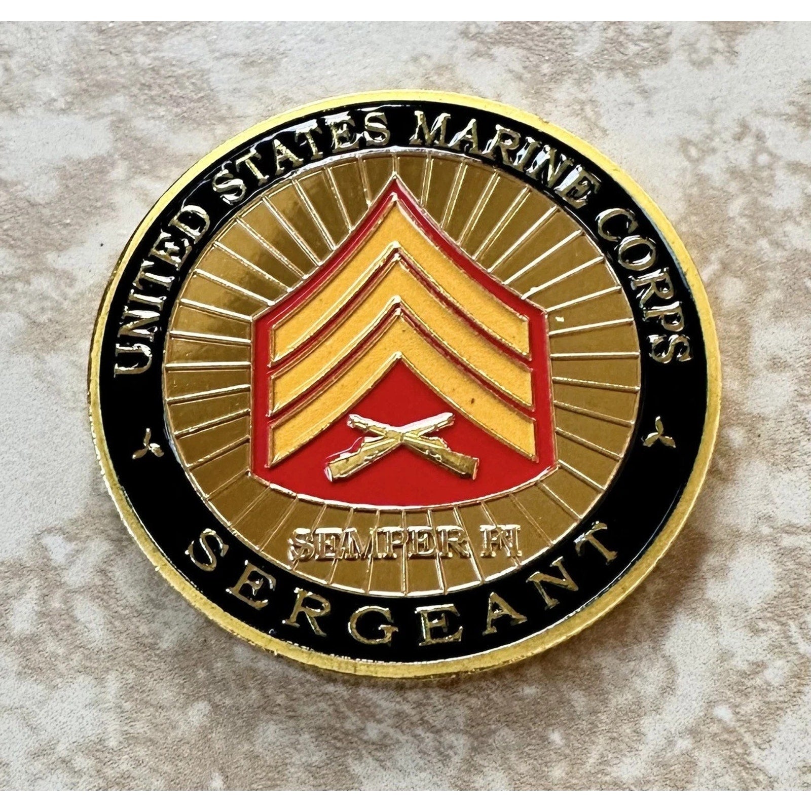 U.S. Marine Corps Corporal E-4 ·FAST SHIPPING· ·NEW· w/ Achievement Award