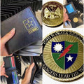 US Army Rangers Special Operation With Credential coin holder wallet