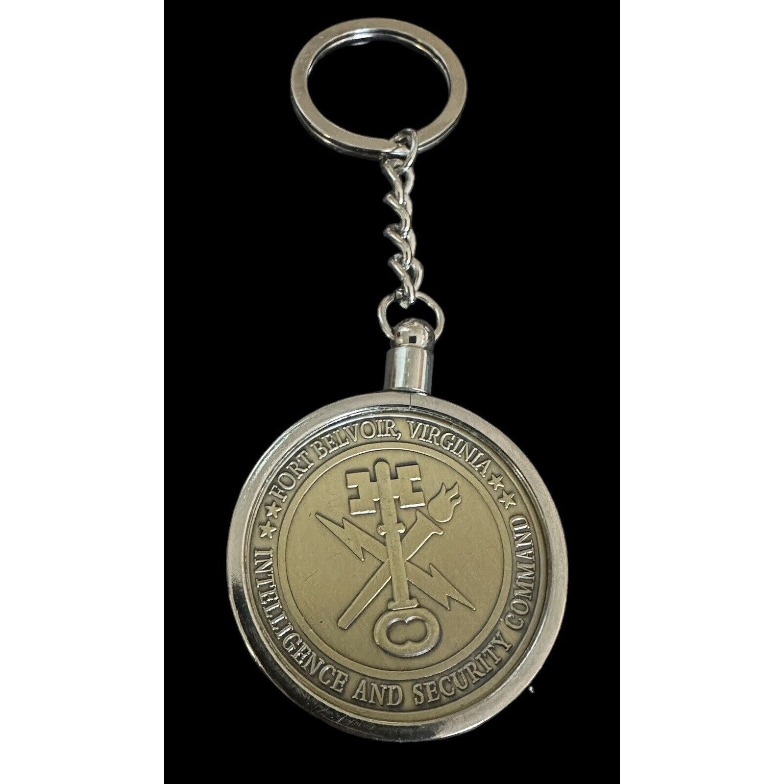 US Army Counter Intelligence Officer/ Special Agent Badge Coin Key Chain