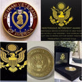VIETNAM VETERANS OF AMERICA (Purple Heart) Challenge Coin Retirement Award