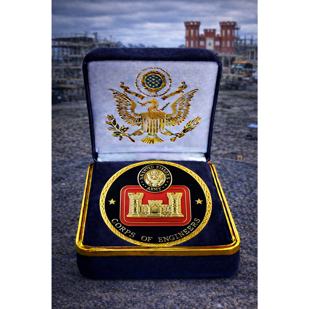U.S Army Corps of Engineers Challenge Coin - Great Gift ·FAST SHIPPING· ·NEW·