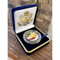 Department of Energy (DOE) Challenge Coin With Blue Velvet Case. Fast Shipping!
