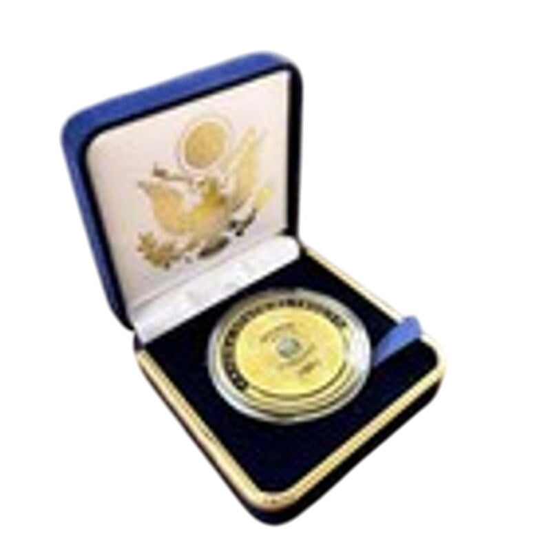 Department of Energy (DOE) Challenge Coin With Blue Velvet Case. Fast Shipping!