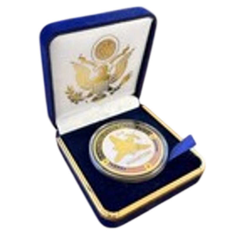 Department of Energy (DOE) Challenge Coin With Blue Velvet Case. Fast Shipping!