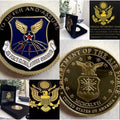 AIR FORCE GLOBAL STRIKE COMMAND Coin With Retirement Award