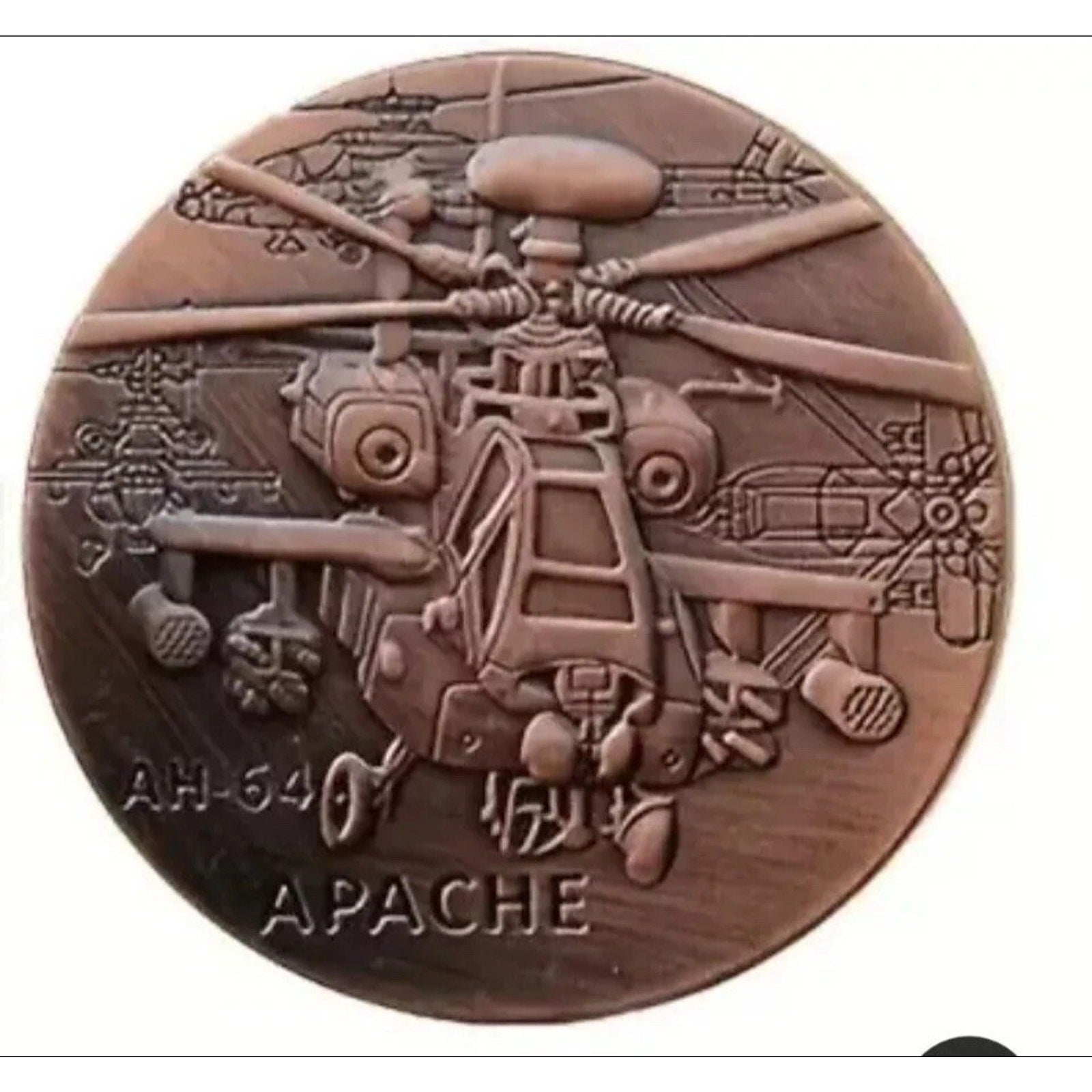 U.S. Army Aviation Warrant Officer 4 AH-64 Apache Aviator Set Of 2 Coins