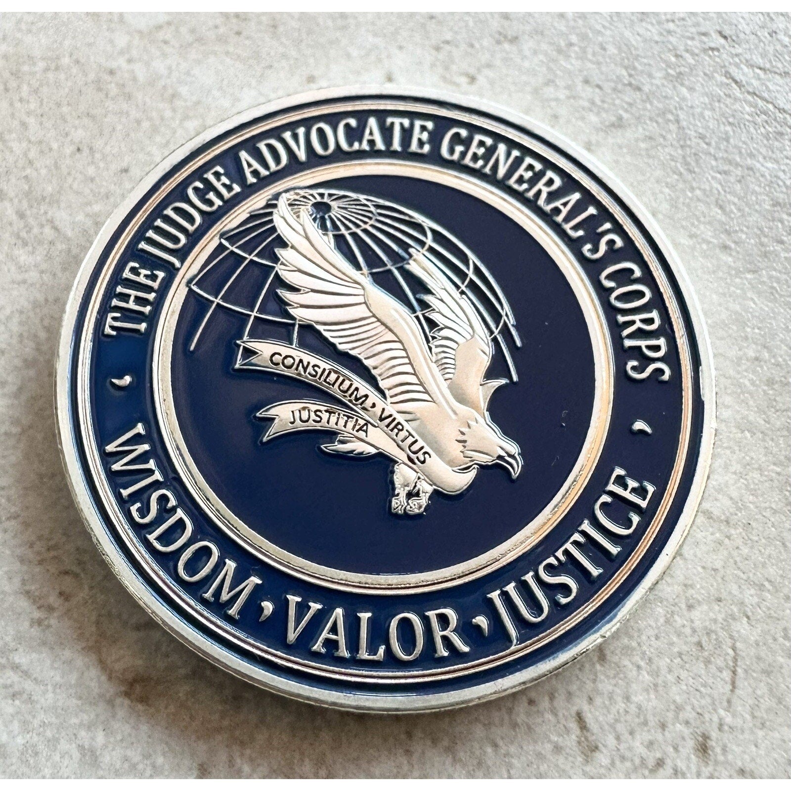 US AIR FORCE (JAG) JUDGE ADVOCATE GENERAL'S CORPS w/ Retirement Award