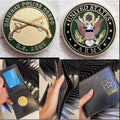 MILITARY POLICE Officer -Army withCredential coin holder wallet