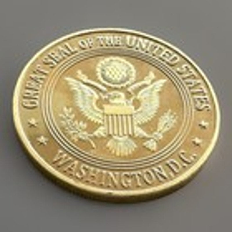 Department of Energy (DOE) Challenge Coin With Blue Velvet Case. Fast Shipping!