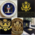 National Security Agency NSA Challenge Coin Retirement Award