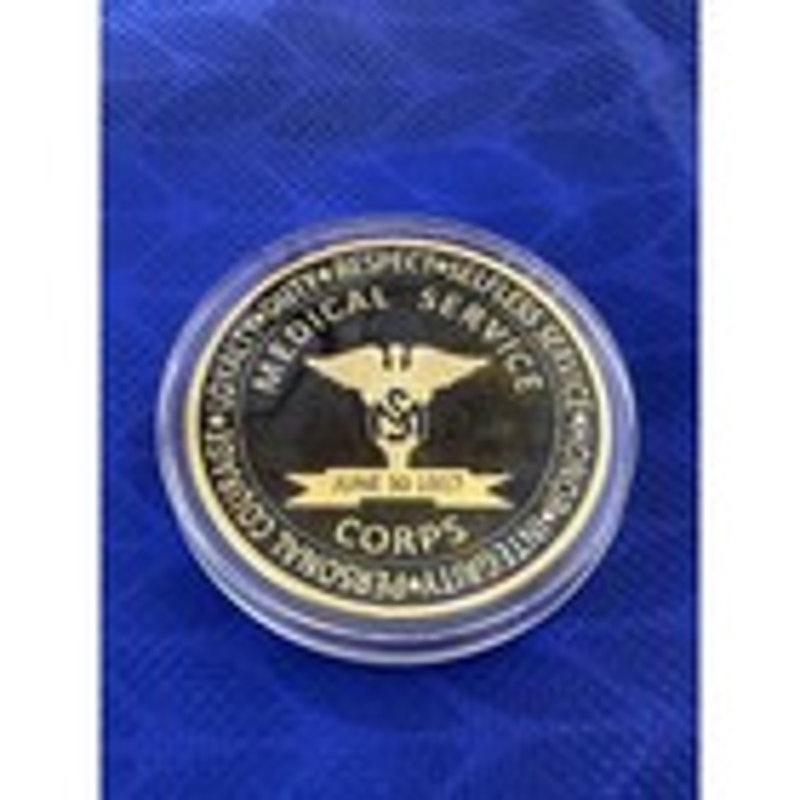 Department of Energy (DOE) Challenge Coin With Blue Velvet Case. Fast Shipping!