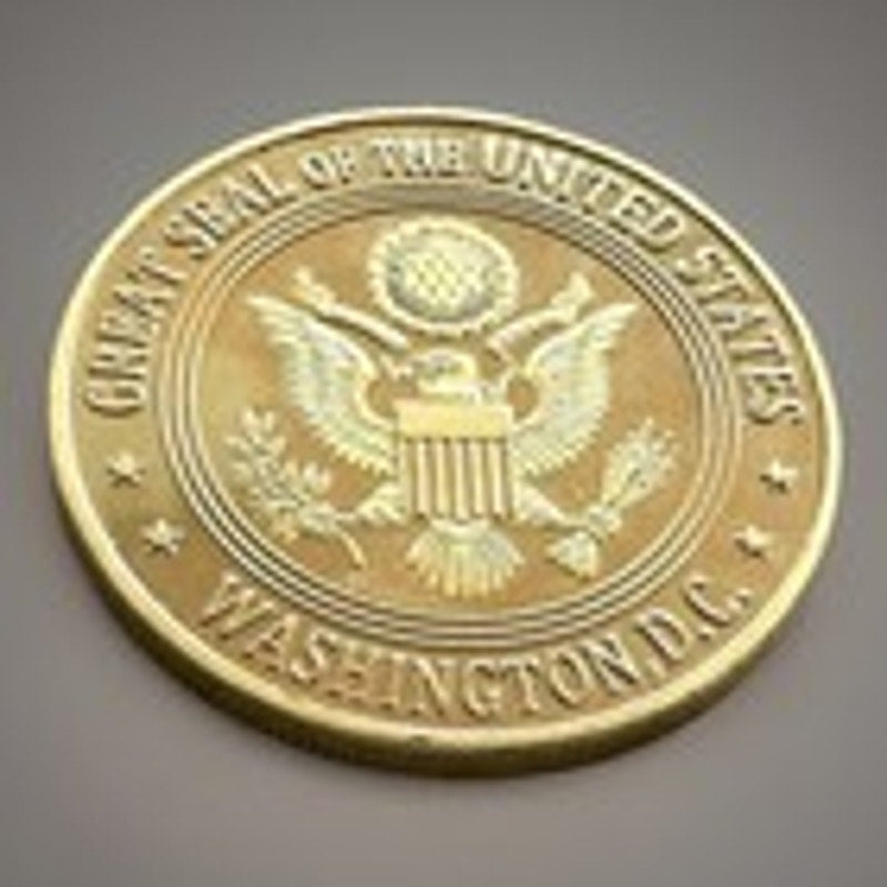 Department of Energy (DOE) Challenge Coin With Blue Velvet Case. Fast Shipping!