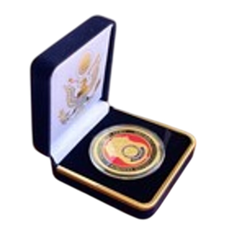 Department of Energy (DOE) Challenge Coin With Blue Velvet Case. Fast Shipping!