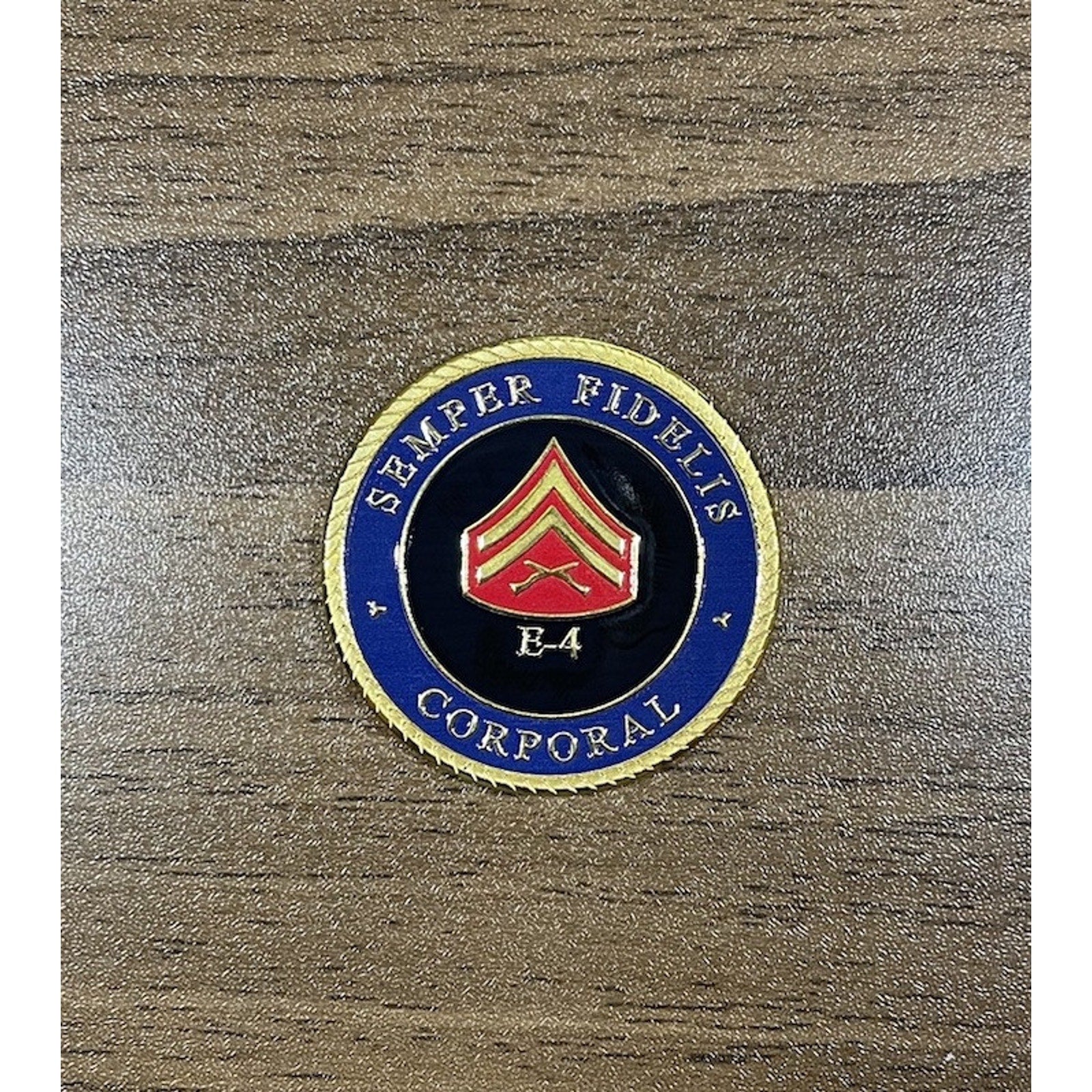 USMC SEMPER FIDELIS CORPORAL E-4. United States Marine Corps Official LIC 23125