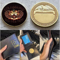 ARMY AIR ASSAULT US Army with Credential coin holder wallet