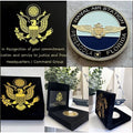 USN Navy aviation Base Challenge Coin NAS Pensacola Florida USA