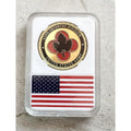 US ARMY 43rd INFANTRY DIVISION Challenge Coin With Case