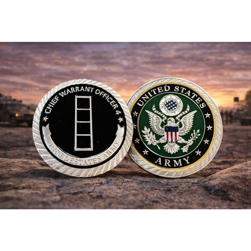 U S ARMY CHIEF WARRANT OFFICER 4 CHALLENGE COIN ·FAST SHIPPING· ·NEW·