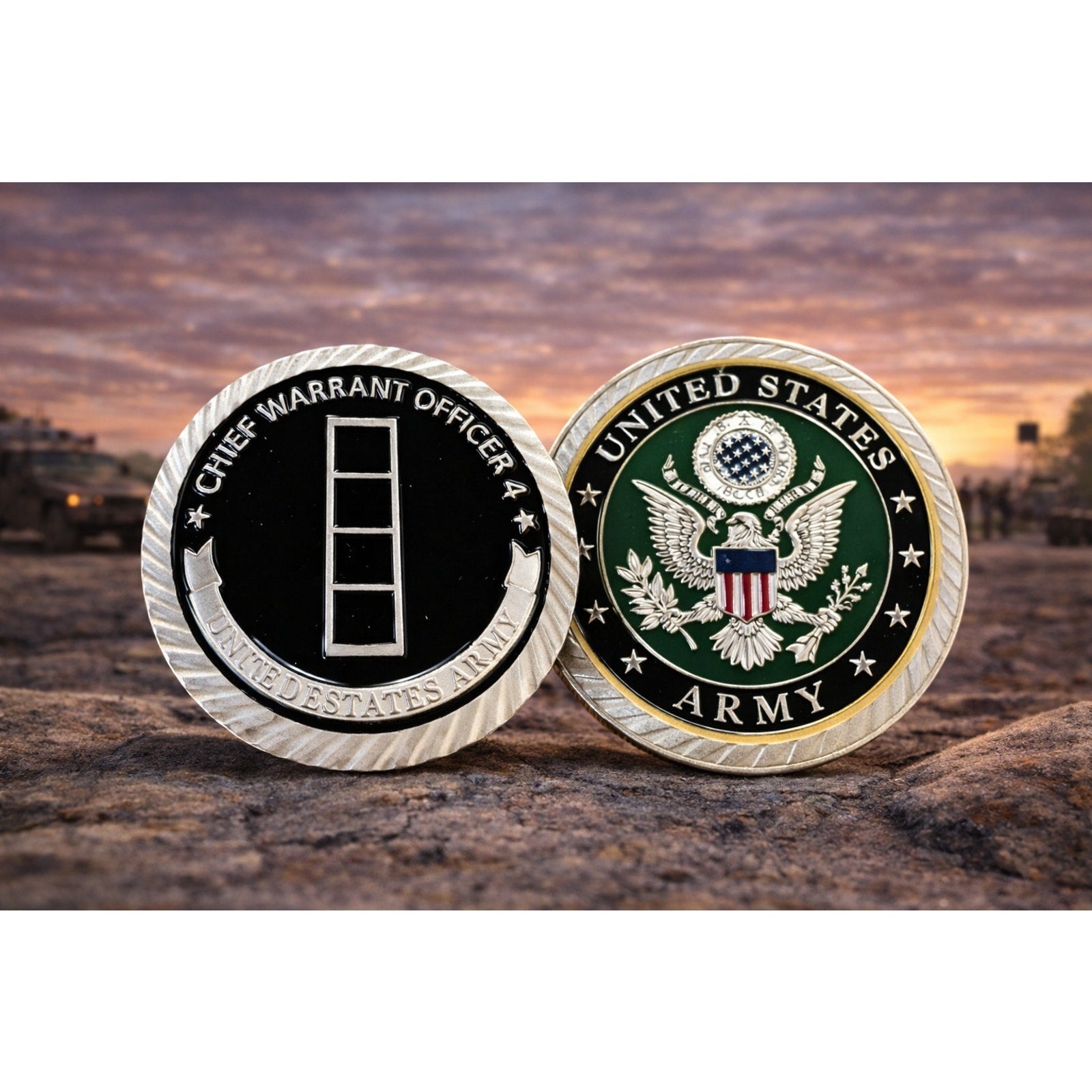 U S ARMY CHIEF WARRANT OFFICER 4 CHALLENGE COIN ·FAST SHIPPING· ·NEW·