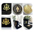 UNITED STATES SPECIAL OPERATIONS COMMAND Challenge Coin USA With Velvet Case