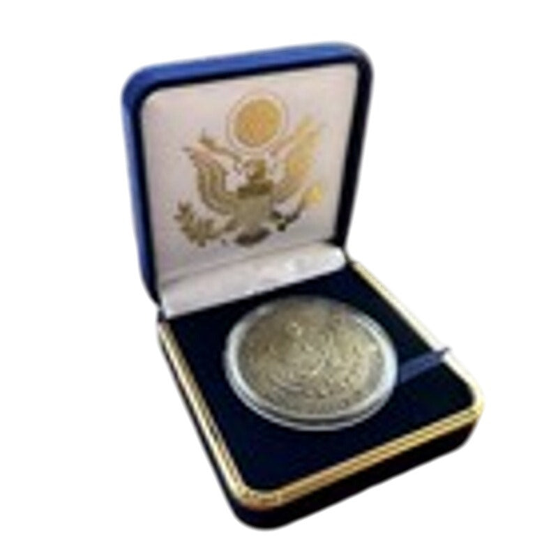 Department of Energy (DOE) Challenge Coin With Blue Velvet Case. Fast Shipping!