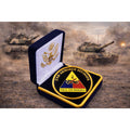 US ARMY 2nd Armored Division Challenge Coin with Case ·FAST SHIPPING· ·NEW·