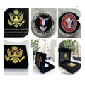 EAGLE SCOUT Challenge Coin Boy Scouts Of America with Special Velvet Case USA
