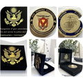 US MARINE CORPS - 4th MARINE REGIMENT Challenge Coin USMC