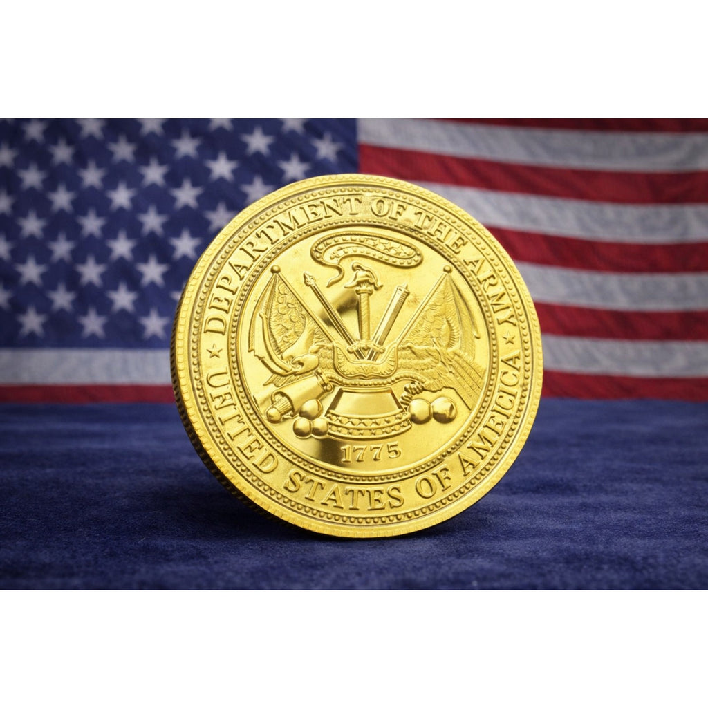 Army 1st Cavalry Division "The First Team" Challenge Coin with Case ·NEW·