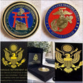 Marine Corps Security Force Regiment Challenge Coin Retirement Award
