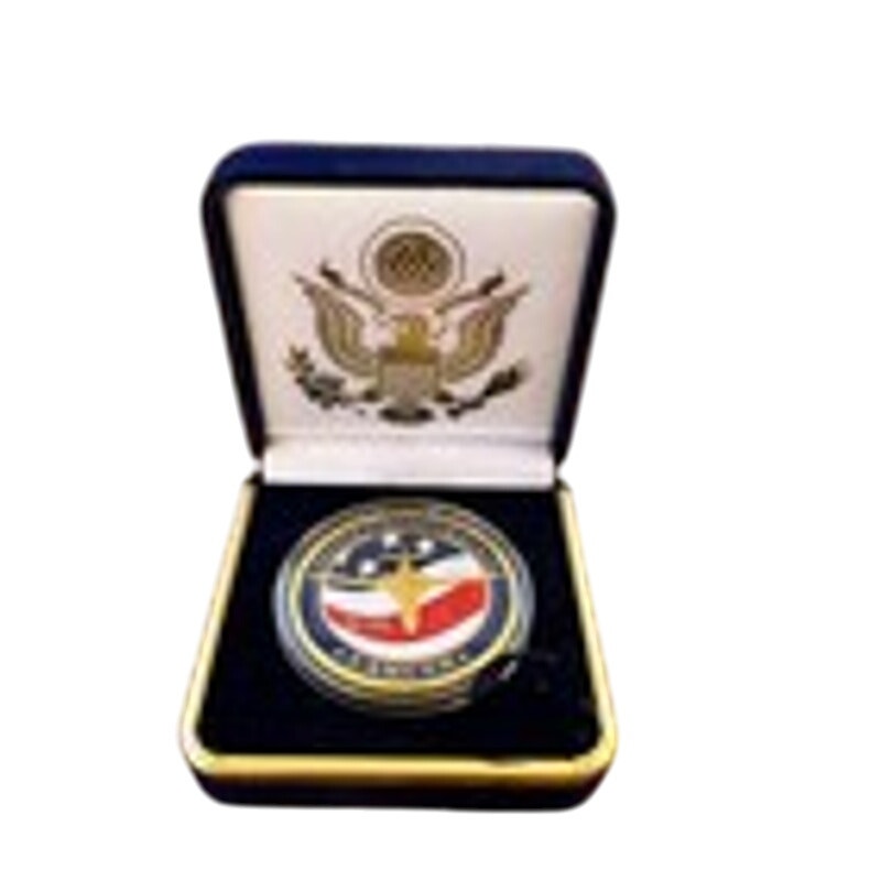 Department of Energy (DOE) Challenge Coin With Blue Velvet Case. Fast Shipping!
