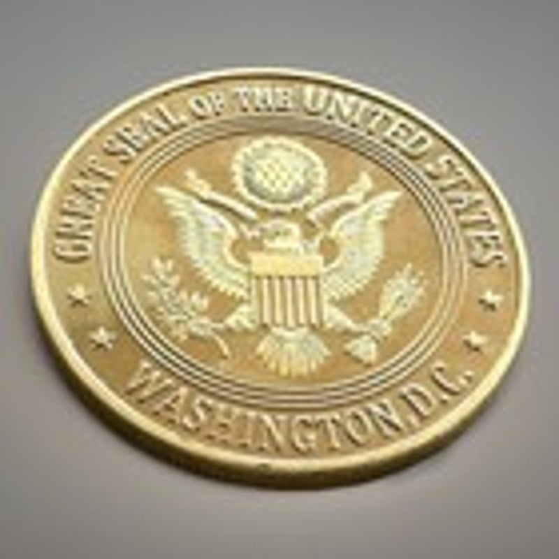 Department of Energy (DOE) Challenge Coin With Blue Velvet Case. Fast Shipping!