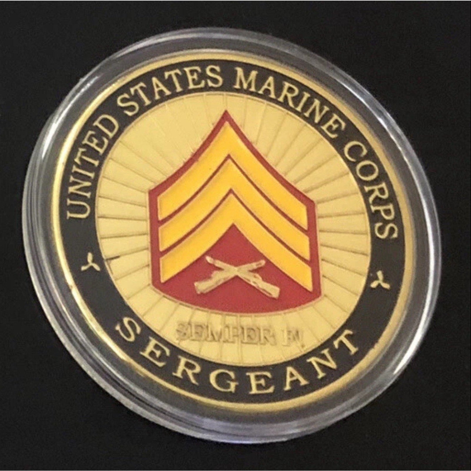 SERGEANT E-5 Rank USMC Marine Corps NCO Official LIC 23125
