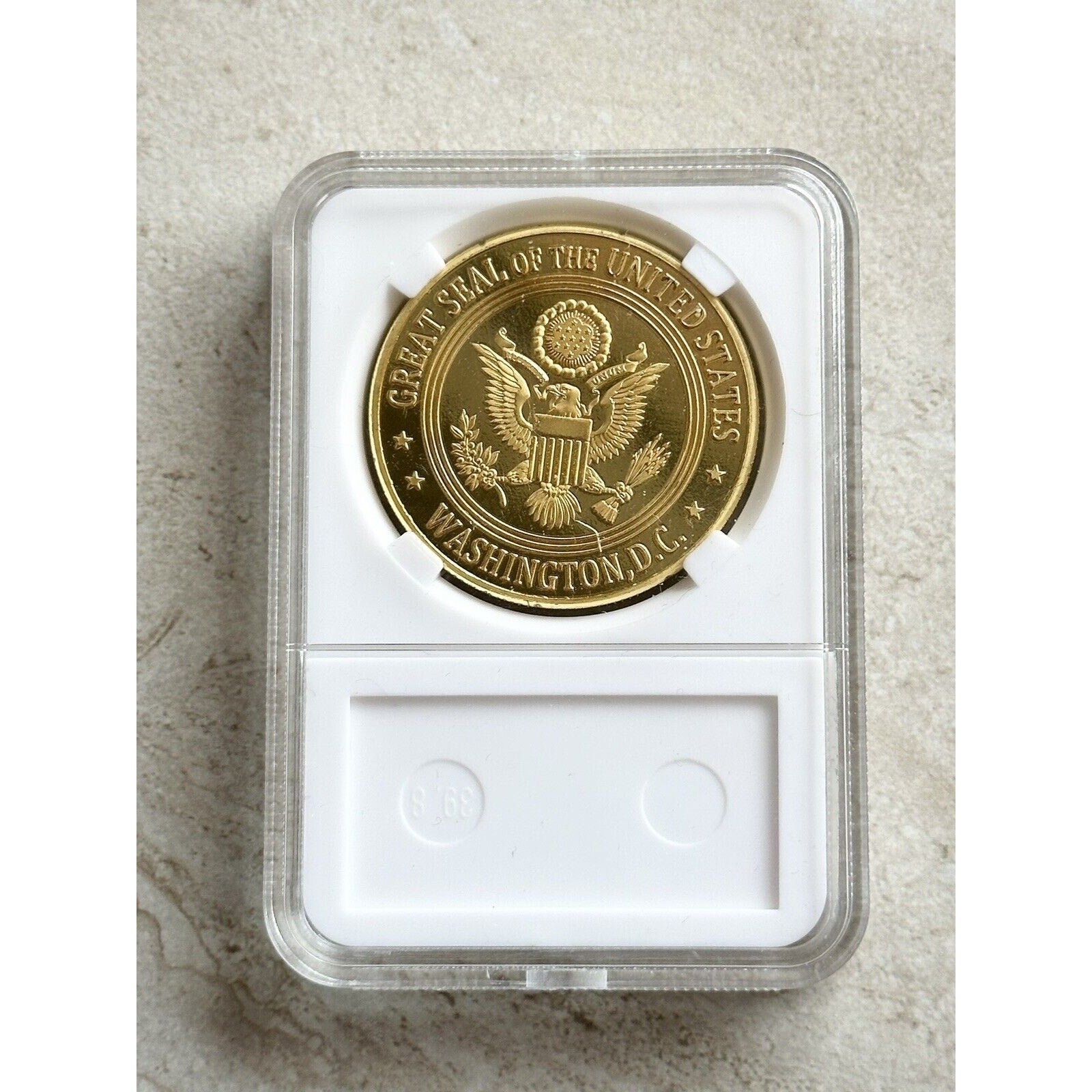 UNITED STATES ARMY Since 1775 Challenge Coin With Case