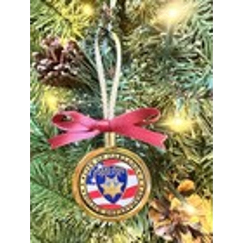 OAKLAND CALIFORNIA POLICE DEPARTMENT Challenge Coin Christmas Ornament