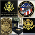 US NAVY - USS AMERICA CV-66 Challenge Coin USA