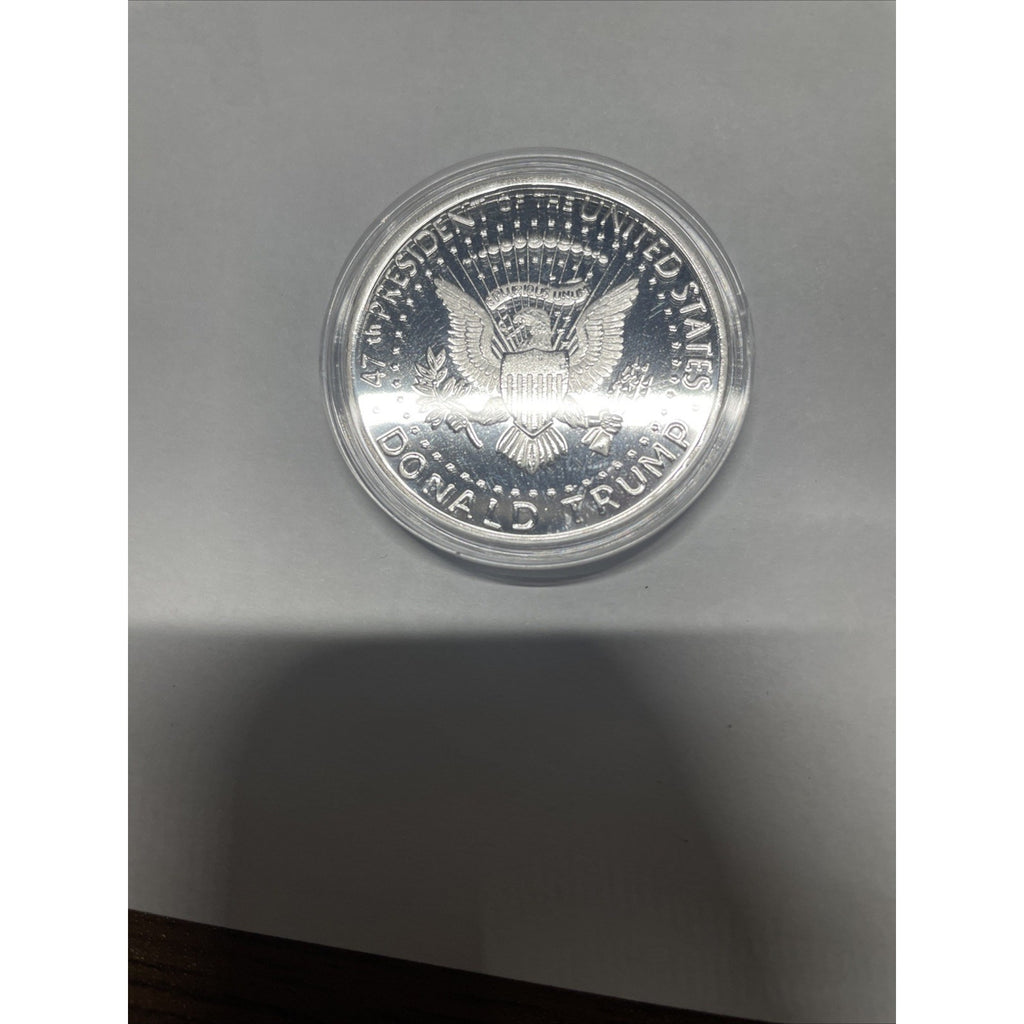 United States 47th President Challenge Coin Donald Trump 45-47 In Gold