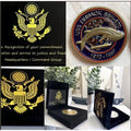 Rare USS Finback SSN 670 Submarine Challenge Coin USN